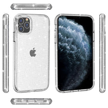 Load image into Gallery viewer, Transparent Glitter Anti-Fall Phone Case for iPhone 13 Mini/Pro
