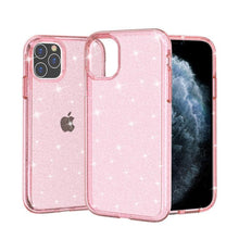 Load image into Gallery viewer, Transparent Glitter Anti-Fall Phone Case for iPhone 13 Mini/Pro
