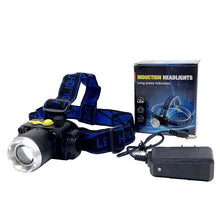 Load image into Gallery viewer, Head Light Rechargeable Induction Outdoor Led Adjustable Focus Night Fishing Light

