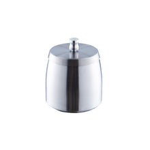 Lade das Bild in den Galerie-Viewer, Ashtray Gift Stainless Steel Large round Hotel Household Gold Lid Heightening Stainless Steel Ash Tray
