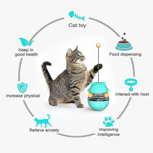 Load image into Gallery viewer, Cat Toys Funny 3 In1 Game Pet Cat Interesting Toy Tumbler Cats Tracks Spinning Ball Toys Puzzle Play
