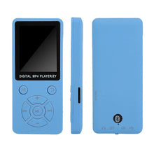 Load image into Gallery viewer, Mp3 players bluetooth mp3 player with 3.5Mm earphone blue
