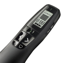 Load image into Gallery viewer, Remote controls r800 2.4G wireless green light laser pointer presenter remote control for ppt speech meeting
