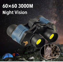Lade das Bild in den Galerie-Viewer, Telescopes powerful binoculars 60x60 binoculars with night vision high power high definition green film

