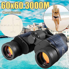 Lade das Bild in den Galerie-Viewer, Telescopes powerful binoculars 60x60 binoculars with night vision high power high definition green film

