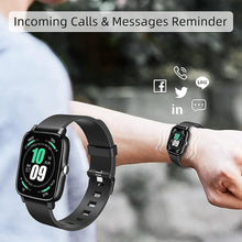 Load image into Gallery viewer, Watches women men smartwatch with heart rate monitor and blood pressure monitor smartwatch 1.7 ?¡ÀWaterproof
