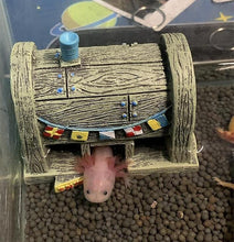 Load image into Gallery viewer, 3 pcs fish tank decoration fish shrimp dodge burrow cute dolls ornament pineapple house home
