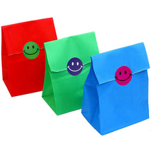 Load image into Gallery viewer, 2x500pcs Christmas Xmas Korean 8-Color Smiling Face Envelope Gift Packaging Bag Stationery Sticker Label tape
