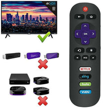 Load image into Gallery viewer, Remote controls tcl rc280v4 replaced remote control fit for tcl roku tv
