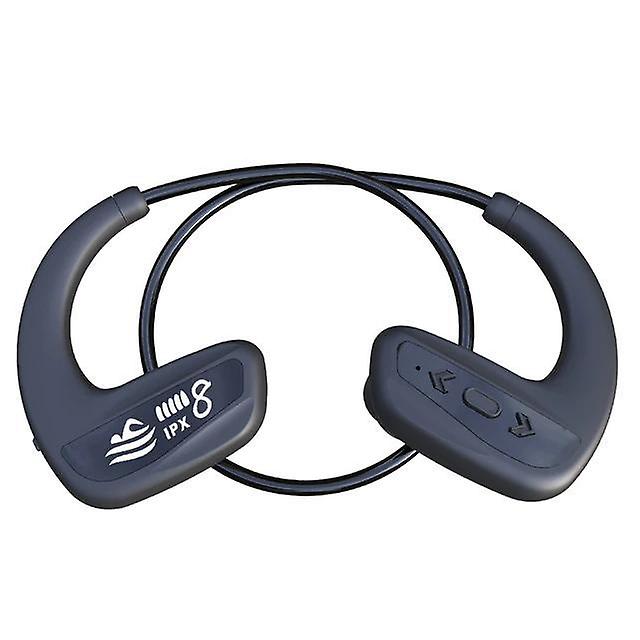 Mp3 players earphone ipx8 waterproof 16gb mp3 player headphones black
