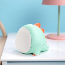 Lade das Bild in den Galerie-Viewer, Night lights ambient lighting usb rechargeable led dinosaur night light green
