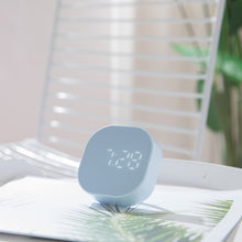 Load image into Gallery viewer, Smart Multi-Function Alarm Clock LED Display Dual Temperature Display Kitchen Timer Magnetic Suction

