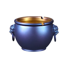 Lade das Bild in den Galerie-Viewer, Ashtray Head Ear  Vintage Brass s Living Room Hotel Prevent Fly Ash Ashtray
