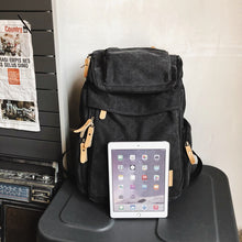 Load image into Gallery viewer, 2022 New Korean Style Vintage Backpack Female Student Canvas Backpack Men's Outdoor Leisure Travel Bag Hiking Backpack
