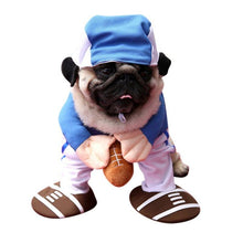 Lade das Bild in den Galerie-Viewer, Dog Apparel Pet Halloween Costume Funny Cat And Dog Party Costume Rugby Player Style
