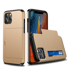 Load image into Gallery viewer, Sliding Cover Card 2-in-1 Phone Case for iPhone 13 Mini / Pro
