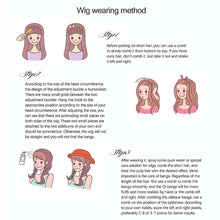 Load image into Gallery viewer, Wigs Women Long Ombre Gold Blonde Wavy Synthetic Hair Head Cover Wigs
