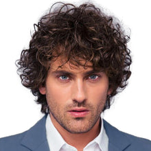 Load image into Gallery viewer, Wigs Adult Men Synthetic Full Wig Natural Short Curly Wavy Hair

