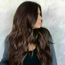 Load image into Gallery viewer, Wigs Women Long Brown Wigs Party Wavy Hair Synthetic Fashion Wig Long Curly Hair
