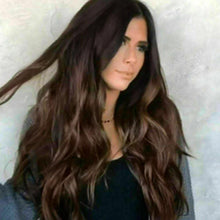 Load image into Gallery viewer, Wigs Women Long Brown Wigs Party Wavy Hair Synthetic Fashion Wig Long Curly Hair
