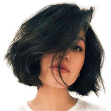 Load image into Gallery viewer, Wigs Women Short Black Bobs Wavy Hair Wigs Synthetic Party Wig

