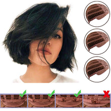 Load image into Gallery viewer, Wigs Women Short Black Bobs Wavy Hair Wigs Synthetic Party Wig

