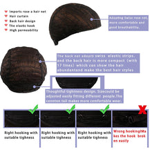 Load image into Gallery viewer, Wigs Women Natural Long Brown Wigs Wavy Synthetic Hair Wig Party

