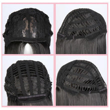Load image into Gallery viewer, Wigs Women Natural Boy Cut Short Black Hair Wig Synthetic Wigs
