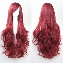 Load image into Gallery viewer, Wigs Anime Long Wavy Curly Hair Synthetic Wig Cosplay Full Wigs
