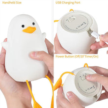 Load image into Gallery viewer, Night Lights &amp; Ambient Lighting Cute Seagull Night Light Cute Christmas Duck Silicone Bedroom Night
