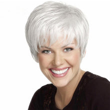 Load image into Gallery viewer, Wigs Women Short Pixie Hair Cosplay Boy Cut Synthetic Wig With Bangs
