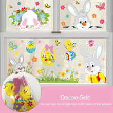 Load image into Gallery viewer, Home Decor Decals Easter Easter Cartoon Children Bunny Chick Sticker Wall Sticker Window Sticker No2273
