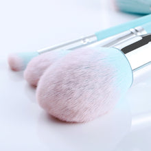 Load image into Gallery viewer, 12 PCs Light Blue Handle Makeup Brush Foundation Eye Shadow Brush
