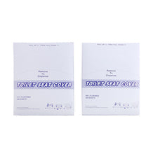 Load image into Gallery viewer, 3pcs Disposable Toilet Mat Direct Supply Soluble Water Aviation Toilet Seat Pad Toilet Mat
