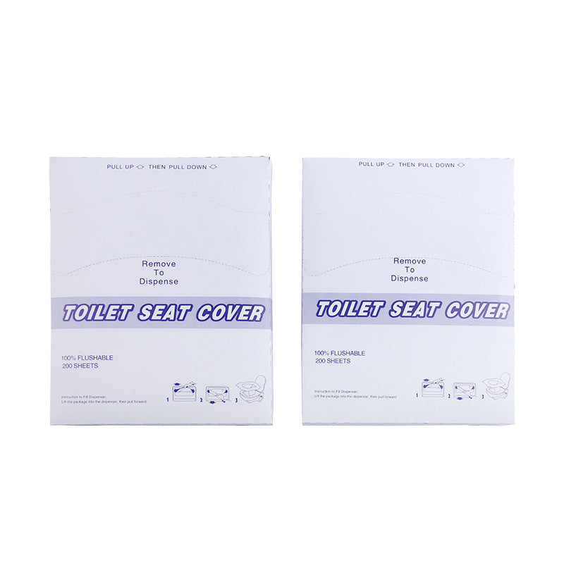 3pcs Disposable Toilet Mat Direct Supply Soluble Water Aviation Toilet Seat Pad Toilet Mat