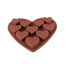 Load image into Gallery viewer, Cake Pans &amp; Molds Love Heart Shaped Silicone Molds Fondant Cake Chocolate Mold
