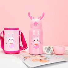 Load image into Gallery viewer, Xmax Christmas Cup Gift Antlers Smart Children's Thermal Insulation Cartoon Cute Water
