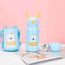 Load image into Gallery viewer, Xmax Christmas Cup Gift Antlers Smart Children's Thermal Insulation Cartoon Cute Water
