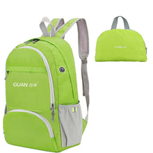 Lade das Bild in den Galerie-Viewer, Travel Bag Outdoor Backpack Mountaineering Light and Portable Skin Men and Women Large Capacity Schoolbag
