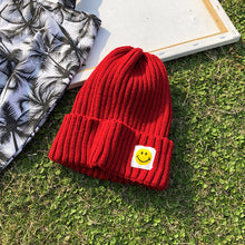 Lade das Bild in den Galerie-Viewer, Warm Winter Knit Beanie Hats Women Woolen Cap  Korean Style Japanese Cute All-Match Unisex
