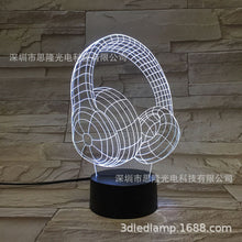 Load image into Gallery viewer, Saxophone 3D Small Night Lamp Smart Bluetooth Audio Alarm Clock USB Touch Remote Bedroom 3D Visual Table Lamp
