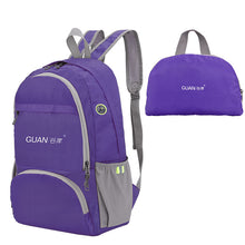 Lade das Bild in den Galerie-Viewer, Travel Bag Outdoor Backpack Mountaineering Light and Portable Skin Men and Women Large Capacity Schoolbag
