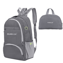 Lade das Bild in den Galerie-Viewer, Travel Bag Outdoor Backpack Mountaineering Light and Portable Skin Men and Women Large Capacity Schoolbag
