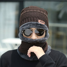 Load image into Gallery viewer, Warm Winter Knit Beanie Hats Men's Cold-Proof Outdoor Cycling Earflaps Wool Woolen Cotton Women Unisex
