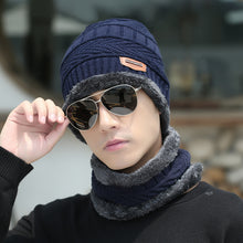 Load image into Gallery viewer, Warm Winter Knit Beanie Hats Men's Cold-Proof Outdoor Cycling Earflaps Wool Woolen Cotton Women Unisex
