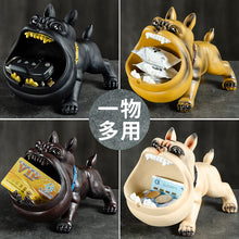 Load image into Gallery viewer, Ashtray Cartoon Bully  Home Living Room Office Decoration Vintage Ceramic Animal Ashtray

