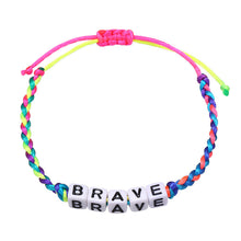 Load image into Gallery viewer, 3PCs Words Hand-Woven Children&#39;s Bracelet Christmas Children&#39;s Day Gifts for Girls
