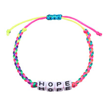 Load image into Gallery viewer, 3PCs Words Hand-Woven Children&#39;s Bracelet Christmas Children&#39;s Day Gifts for Girls
