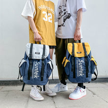 Load image into Gallery viewer, Backpack Fashion Brand Casual Large Capacity Sports  Fashion Cool Street Fashion Simple
