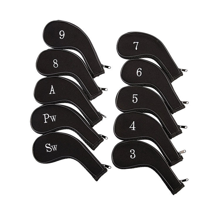 10PCs/Set Iron Golf Club Sleeve Golf Club Sleeve Multi-Color Optional